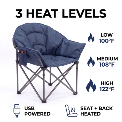 HeatRest™ Heated Camping Chair