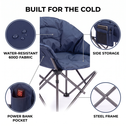 HeatRest™ Heated Camping Chair
